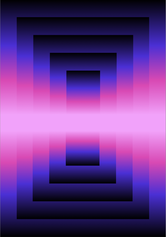 Abstract tunnel graphic